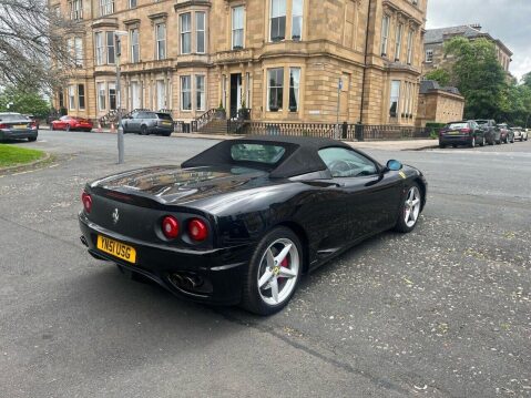 Ferrari 360 3.6 SPIDER 2d 400 BHP DESIREABLE MANUAL GEARBOX 57