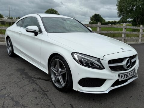 Mercedes-Benz C Class 2.1 C220d AMG Line G-Tronic+ Euro 6 (s/s) 2dr 1