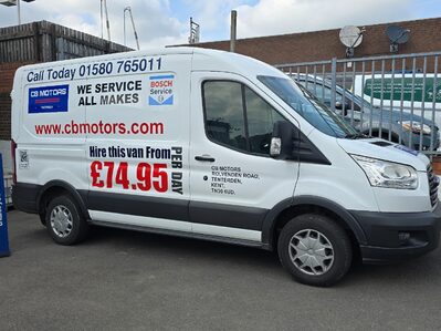 Ford Transit L2 H2 Van Hire