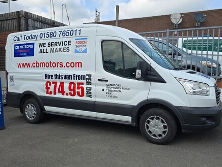Ford Transit L2 H2 Van Hire