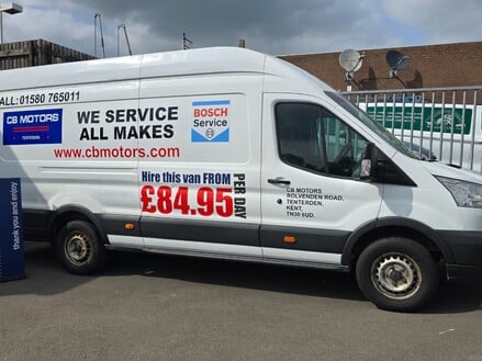 Ford Transit Jumbo Van Hire
