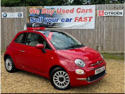 Fiat 500 1.2 Lounge Euro 6 (s/s) 3dr