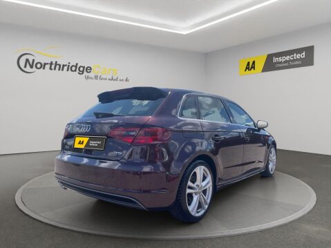Audi A3 1.4 TFSI S line Sportback Euro 6 (s/s) 5dr 7