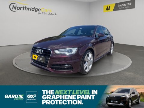 Audi A3 1.4 TFSI S line Sportback Euro 6 (s/s) 5dr 35