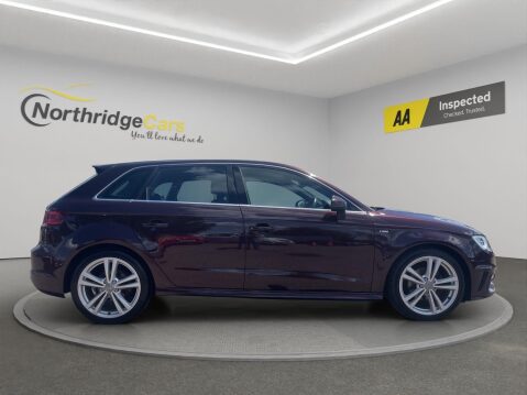 Audi A3 1.4 TFSI S line Sportback Euro 6 (s/s) 5dr 6
