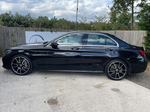 Mercedes-Benz C Class 2.0 C220d AMG Line G-Tronic+ Euro 6 (s/s) 4dr 8