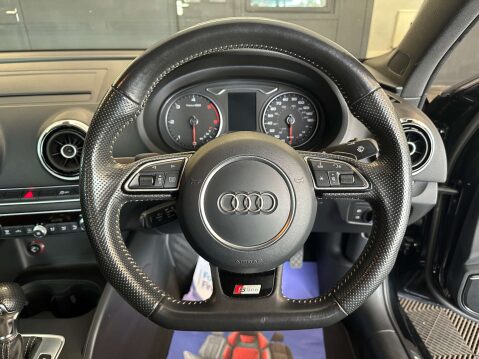 Audi A3 2.0 TDI S line Saloon 4dr Diesel S Tronic Euro 6 (s/s) (150 ps) 55