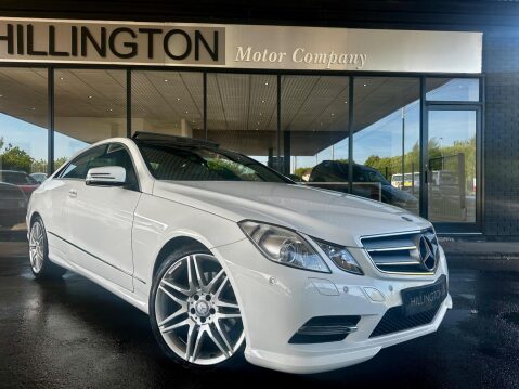 Mercedes-Benz E Class 1.8 E250 BlueEfficiency Sport G-Tronic+ Euro 5 (s/s) 2dr 1