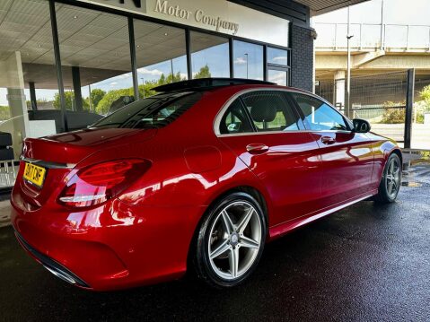 Mercedes-Benz C Class 2.1 C220d AMG Line (Premium) G-Tronic+ Euro 6 (s/s) 4dr 8