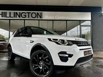 Land Rover Discovery Sport 2.0 TD4 HSE Black Auto 4WD Euro 6 (s/s) 5dr
