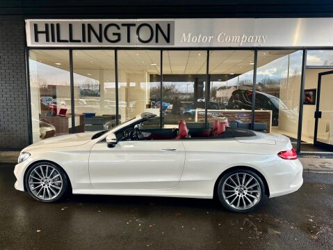 Mercedes-Benz C Class 2.1 C250d AMG Line (Premium Plus) Cabriolet G-Tronic+ Euro 6 (s/s) 2dr 24