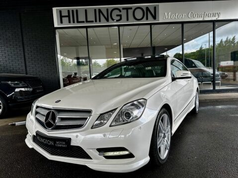 Mercedes-Benz E Class 2.1 E250 CDI BlueEfficiency Sport Euro 5 (s/s) 2dr 4