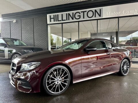 Mercedes-Benz E Class 2.0 E220d AMG Line (Premium Plus) G-Tronic+ Euro 6 (s/s) 2dr 17