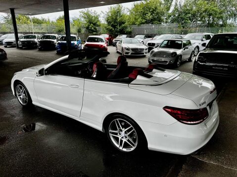 Mercedes-Benz E Class 2.1 E220 BlueTEC AMG Line Cabriolet G-Tronic+ Euro 6 (s/s) 2dr 13