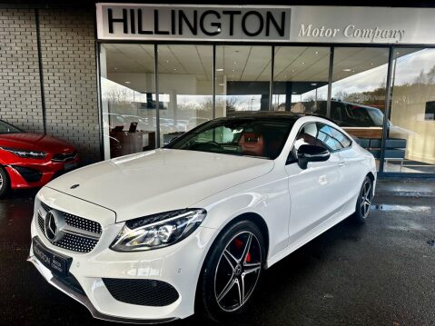 Mercedes-Benz C Class 2.0 C200 AMG Line G-Tronic+ Euro 6 (s/s) 2dr 8