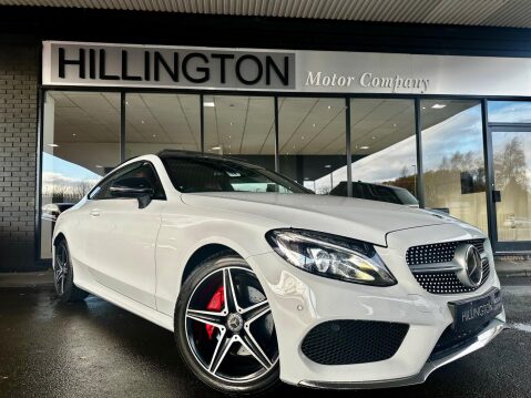 Mercedes-Benz C Class 2.0 C200 AMG Line G-Tronic+ Euro 6 (s/s) 2dr 3
