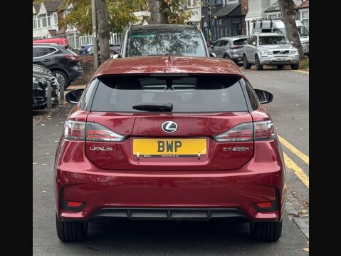 Lexus CT 1.8 CT 200H Advance CVT 5dr 10