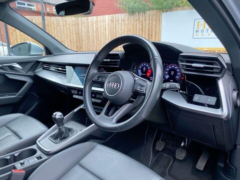 Audi A3 1.0 TFSI 30 Sport Sportback 5dr Petrol Manual Euro 6 (s/s) (110 ps) Cruise 7