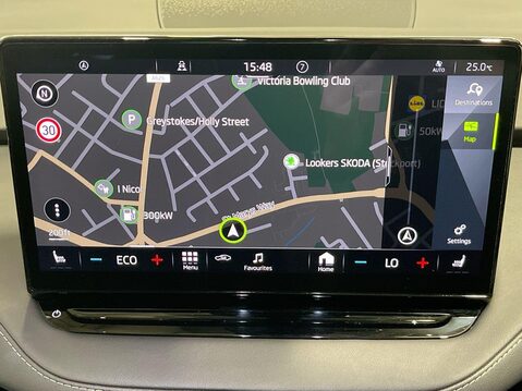 Skoda Enyaq 82kWh vRS Coupe 5dr Electric Auto 4WD (DC135kW) (299 ps) Cruise - Sat Nav - 11