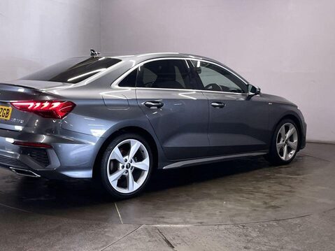 Audi A3 1.5 TFSI 35 S line Saloon 4dr Petrol S Tronic Euro 6 (s/s) (150 ps) Cruise 8