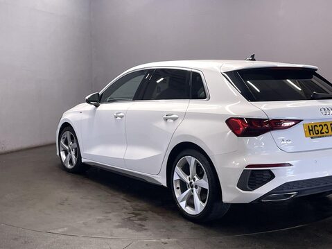 Audi A3 1.0 TFSI 30 S line Sportback 5dr Petrol S Tronic Euro 6 (s/s) (110 ps) Prof 6