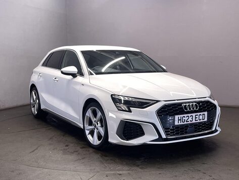Audi A3 1.0 TFSI 30 S line Sportback 5dr Petrol S Tronic Euro 6 (s/s) (110 ps) Prof