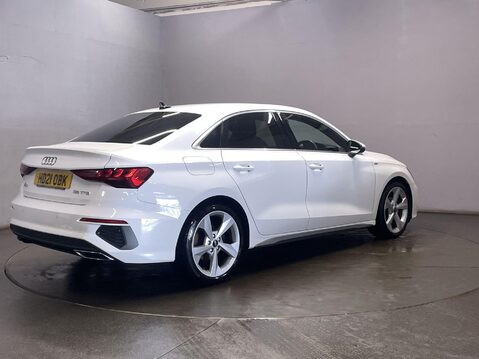 Audi A3 1.5 TFSI 35 S line Saloon 4dr Petrol S Tronic Euro 6 (s/s) (150 ps) Cruise 8