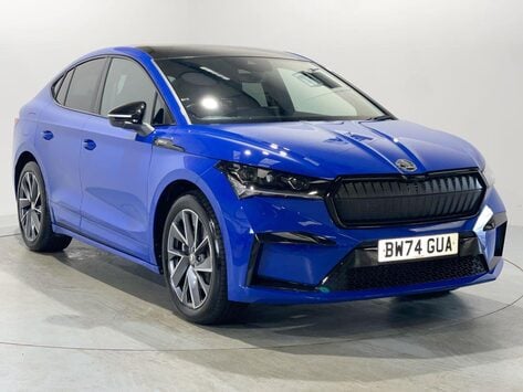 Skoda Enyaq 82kWh 85x SportLine Plus Coupe 5dr Electric Auto 4WD (DC175kW) (286 ps) Pro