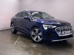 Audi E-Tron 50 S line Sportback 5dr Electric Auto quattro 71.2kWh (11kW Charger) (313 p
