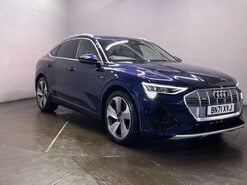 Audi E-Tron 50 S line Sportback 5dr Electric Auto quattro 71.2kWh (11kW Charger) (313 p