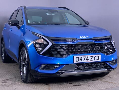 Kia Sportage 1.6 h T-GDi GT-Line SUV 5dr Petrol Hybrid Auto Euro 6 (s/s) (207 bhp) Bluet