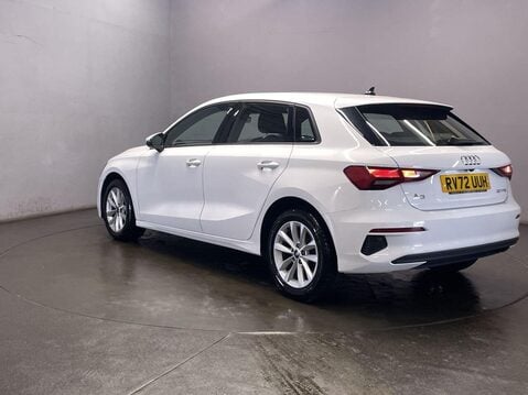 Audi A3 1.0 TFSI 30 Technik Sportback 5dr Petrol Manual Euro 6 (s/s) (110 ps) Rear 6
