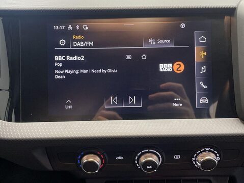 Audi A1 1.0 TFSI 25 Technik Sportback 5dr Petrol Manual Euro 6 (s/s) (95 ps) Cruis 25