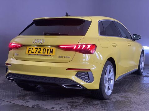 Audi A3 1.0 TFSI 30 S line Sportback 5dr Petrol S Tronic Euro 6 (s/s) (110 ps) Cru 8