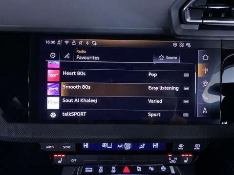 Audi A3 1.5 TFSI 35 Black Edition Sportback 5dr Petrol S Tronic Euro 6 (s/s) (150 p 30