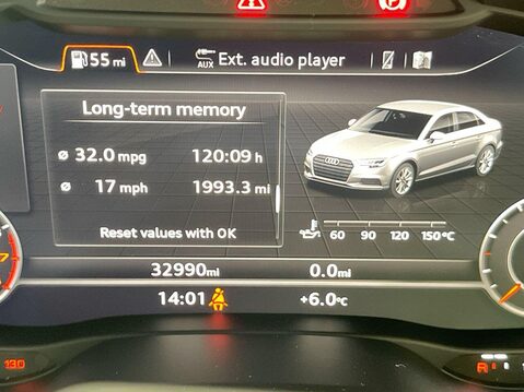 Audi A3 1.5 TFSI CoD 35 Black Edition Saloon 4dr Petrol S Tronic Euro 6 (s/s) (150 24