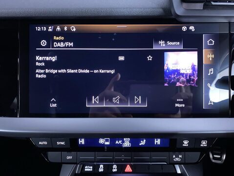 Audi A3 1.5 TFSI 35 S line Sportback 5dr Petrol Manual Euro 6 (s/s) (150 ps) Cruise 30