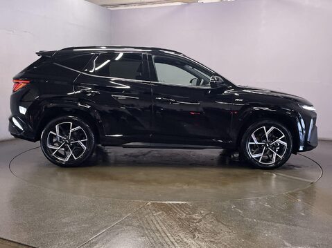 Hyundai TUCSON 1.6 T-GDi N Line SUV 5dr Petrol Hybrid Auto Euro 6 (s/s) (215 ps) Cruise C 9