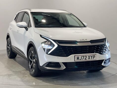 Kia Sportage 1.6 h T-GDi 3 SUV 5dr Petrol Hybrid Auto Euro 6 (s/s) (226 bhp) Parking Sen