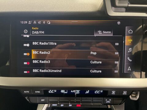 Audi A3 1.5 TFSI 35 S line Sportback 5dr Petrol Manual Euro 6 (s/s) (150 ps) Cruis 25