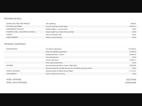 Bentley Flying Spur 4.0 V8 Ultra-Performance 25.9kWh Speed Saloon 4dr Petrol Plug-in Hybrid Aut 47