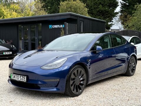 Tesla Model 3 (Dual Motor) Performance Auto 4WDE 4dr (Performance Upgrade) 4