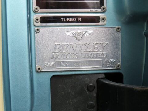 Bentley Turbo R R SWB 82