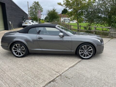 Bentley Continental 6.0 FlexFuel GTC Supersports Auto 4WD Euro 5 2dr 53