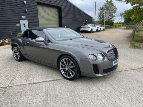 Bentley Continental 6.0 FlexFuel GTC Supersports Auto 4WD Euro 5 2dr 50