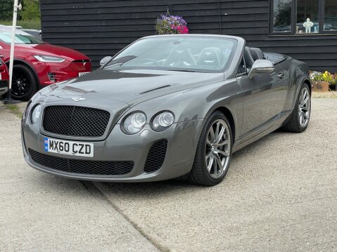 Bentley Continental 6.0 FlexFuel GTC Supersports Auto 4WD Euro 5 2dr 56