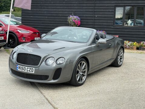 Bentley Continental 6.0 FlexFuel GTC Supersports Auto 4WD Euro 5 2dr 69