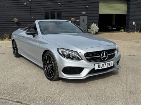 Mercedes-Benz C Class 3.0 C43 V6 AMG (Premium Plus) Cabriolet G-Tronic+ 4MATIC Euro 6 (s/s) 2dr 76
