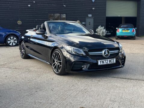 Mercedes-Benz C Class 3.0 C43 V6 AMG Night Edition (Premium Plus) Cabriolet G-Tronic+ 4MATIC Euro 15