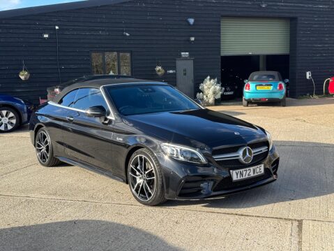 Mercedes-Benz C Class 3.0 C43 V6 AMG Night Edition (Premium Plus) Cabriolet G-Tronic+ 4MATIC Euro 43